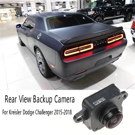 dodge challenger rear camera